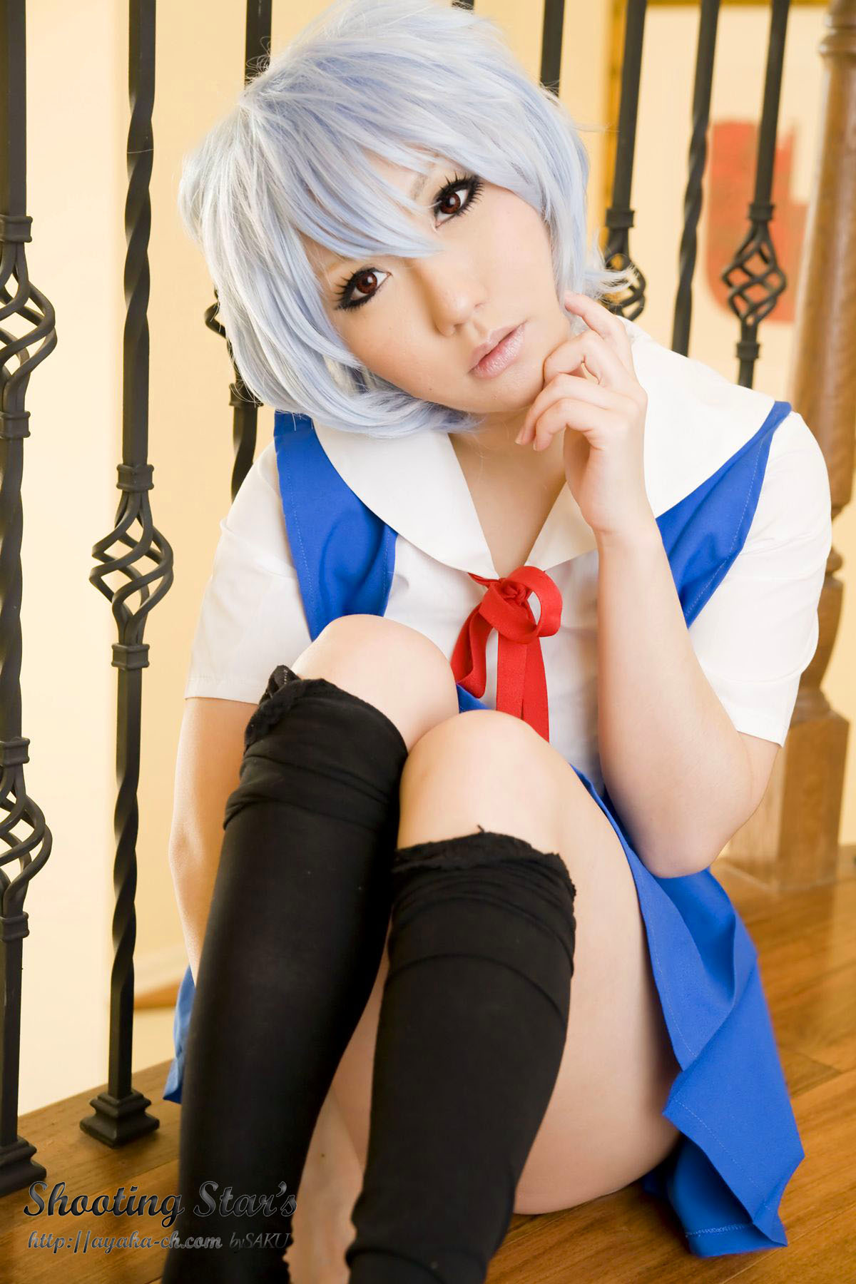 [Cosplay] 2013.03.26 Evangelion - Big Tits Rei Ayanami 1
